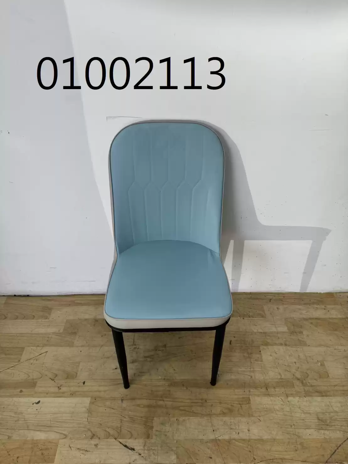 【弘旺二手傢俱生活館】 二手/中古 藍色皮餐椅 餐廳椅 皮餐椅 各式餐椅 工業風餐椅