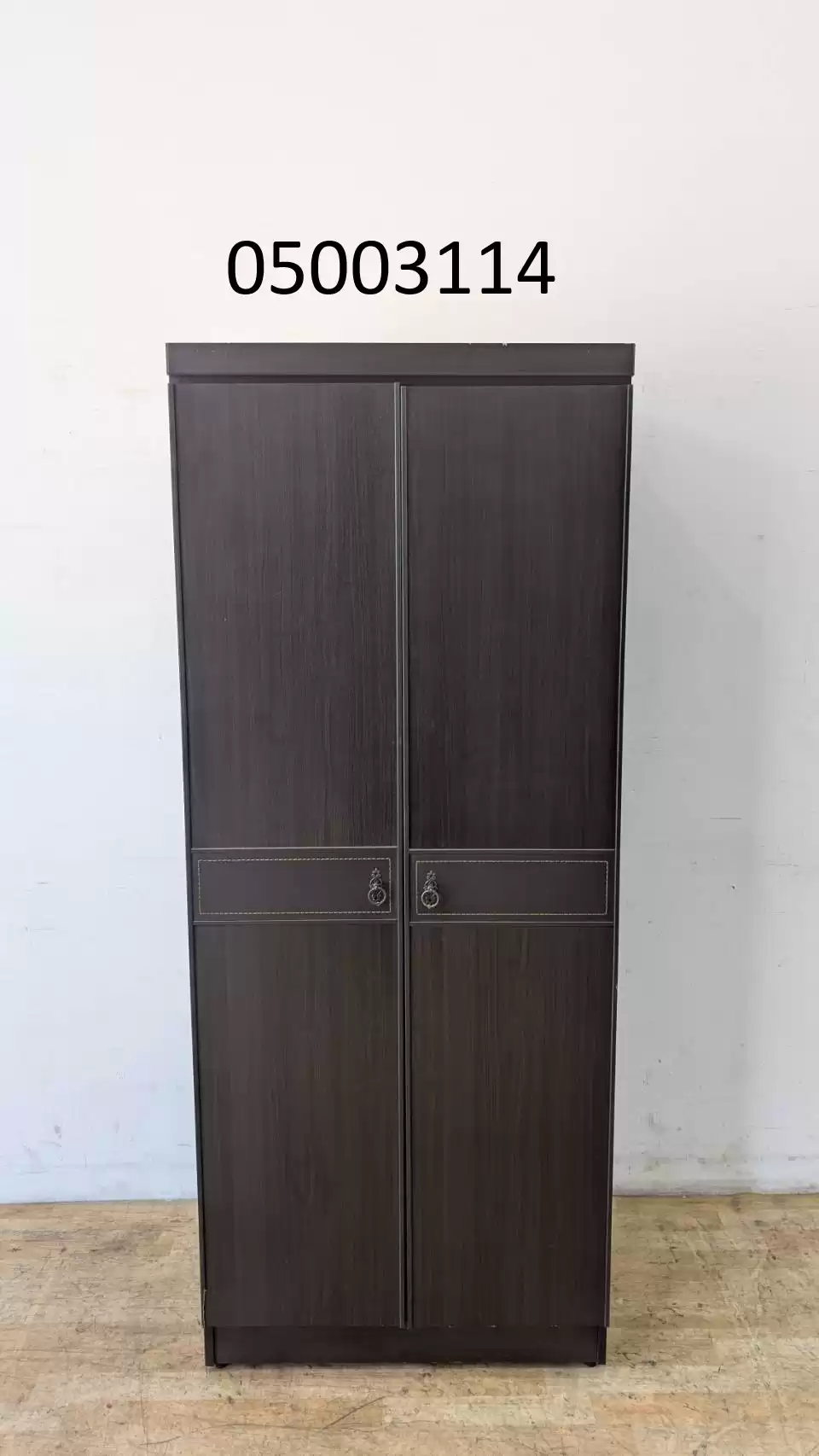 【弘旺二手家具生活館】二手/中古 胡桃雙吊衣櫃 雙吊衣櫃 衣櫃 二手衣櫃 拉門衣櫃-各式新舊/二手家具 生活家電買賣