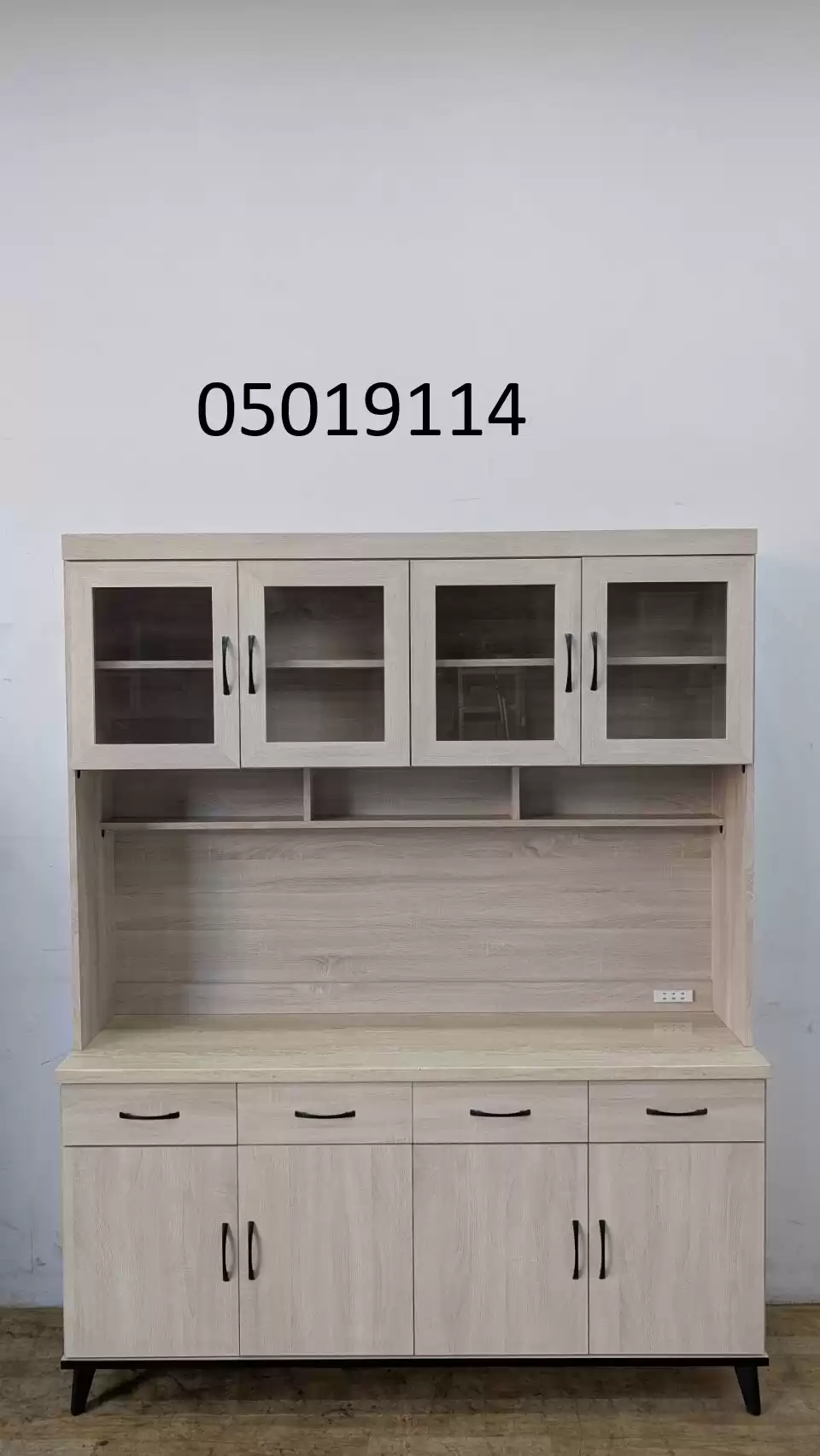 【弘旺二手家具生活館】二手/中古 淺色5.3尺餐櫃 餐櫃 廚房櫃 收納櫃 電器收納櫃-各式新舊/二手家具 生活家電買賣