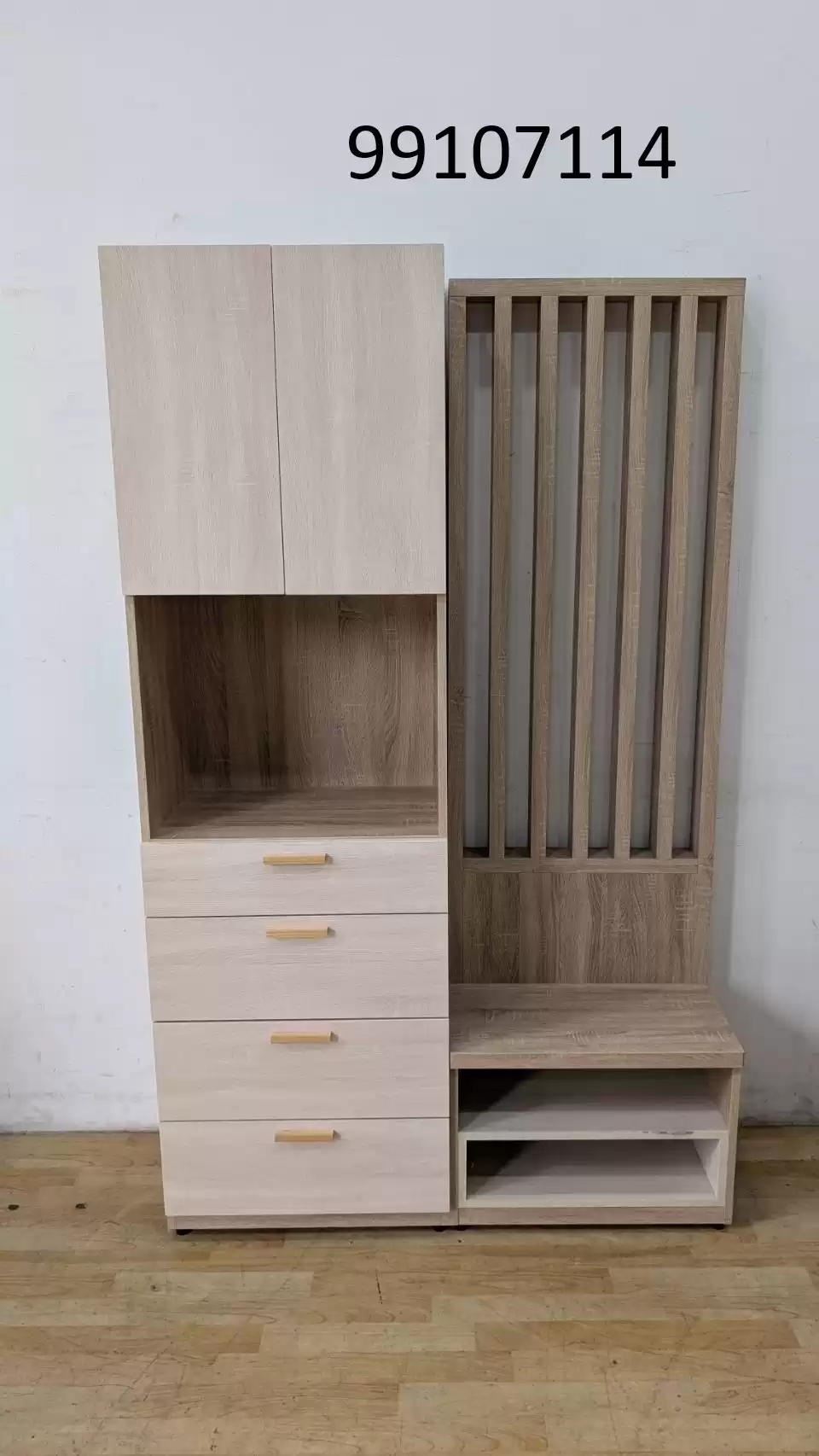 【弘旺二手家具生活館】全新/庫存 雙色收納屏風 展示櫃 收納櫃 屏風櫃 玄關櫃-各式新舊/二手家具 生活家電買賣