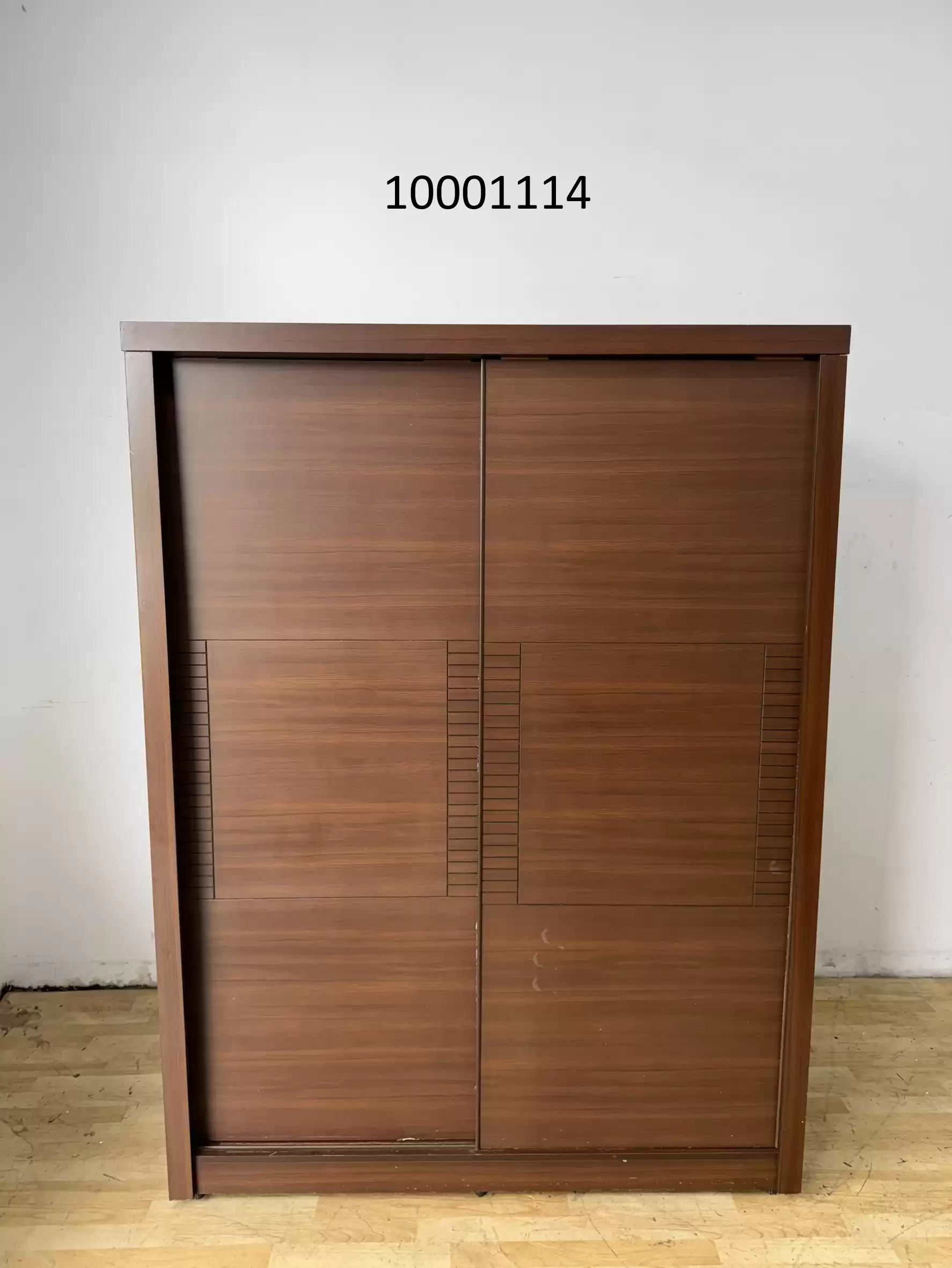 【弘旺二手家具生活館】二手/中古 5尺胡桃滑門衣櫃 滑門衣櫃 衣櫃 二手衣櫃 拉門衣櫃-各式新舊/二手家具 生活家電買賣