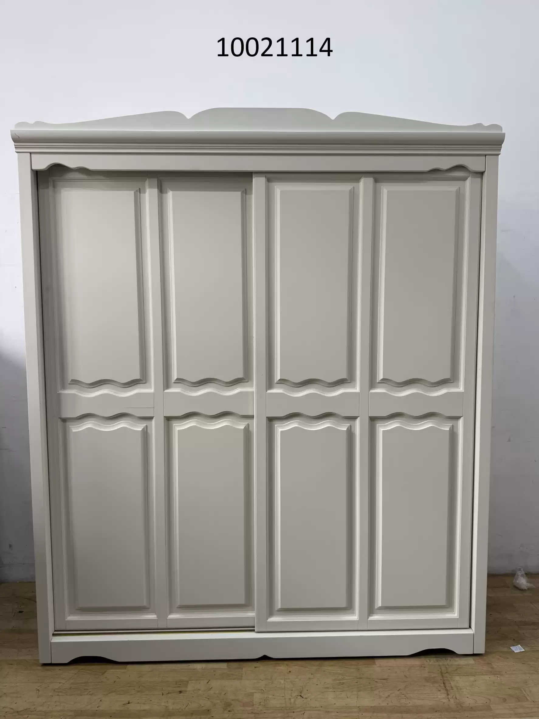 【弘旺二手家具生活館】二手/中古 白色實木6尺衣櫃 滑門衣櫃 衣櫃 二手衣櫃 拉門衣櫃-各式新舊/二手家具 生活家電買賣