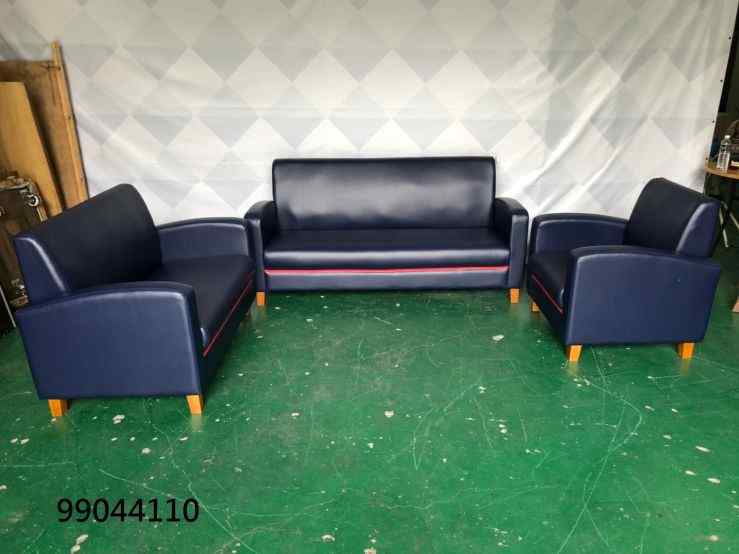 【弘旺二手家具生活館】全新/庫存 深藍色沙發組 1+2+3沙發 客廳沙發組 皮沙發 -各式新舊/二手家具 生活家電買賣